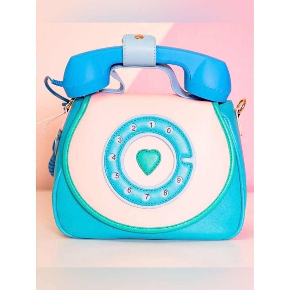 Bewaltz Ring Ring Phone Convertible Retro Style Whimsical Handbag Purse. NEW.